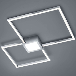 Φωτιστικό Οροφής - Πλαφονιέρα Hydra 676240306 65x65x5cm Dim Led 3200Lm 28W Chrome Trio Lighting