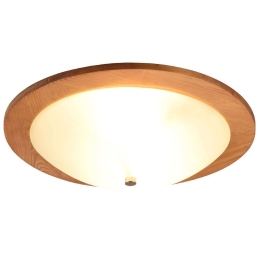 Φωτιστικό Οροφής - Πλαφονιέρα Pali 612600230 Φ32x9cm 2xE27 25W Natural-White Trio Lighting