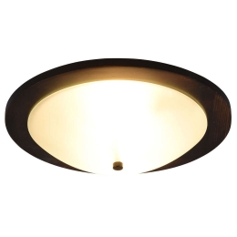 Φωτιστικό Οροφής - Πλαφονιέρα Pali 612600256 Φ32x9cm 2xE27 25W Brown-White Trio Lighting