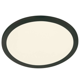 Φωτιστικό Οροφής - Πλαφονιέρα Phoenix 674093032 Φ30x4cm Dim Led 1700Lm 15W Black Trio Lighting