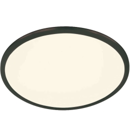 Φωτιστικό Οροφής - Πλαφονιέρα Phoenix 674096232 Φ62x4cm Dim Led 3600Lm 31W Black Trio Lighting