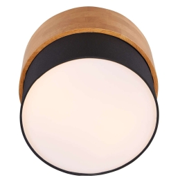 Φωτιστικό Οροφής - Πλαφονιέρα Seasons 611500202 30x22cm 2xE14 40W Black-Brown Trio Lighting
