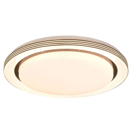 Φωτιστικό Οροφής - Πλαφονιέρα Atria R67041932 Φ48x7cm Dim Led 2500Lm 21W Black RL Lighting
