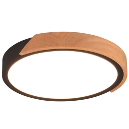 Φωτιστικό Οροφής - Πλαφονιέρα Jano R67201132 Φ31x3cm Dim Led 2400Lm 20W Natural-Black RL Lighting