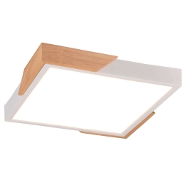 Φωτιστικό Οροφής - Πλαφονιέρα Meta R67191131 31x31x3cm Dim Led 2400Lm 20W Natural-White RL Lighting