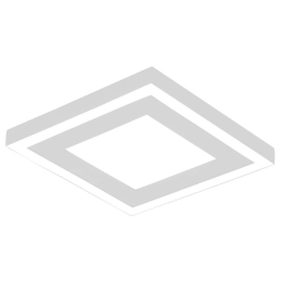 Φωτιστικό Οροφής - Πλαφονιέρα Carus R67212031 20x20x3cm Led 1350Lm 10W White RL Lighting