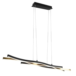 Φωτιστικό Οροφής - Ράγα Blaze 341210308 107x15x150cm 1xSMD 35W 4300lm Brass Trio Lighting
