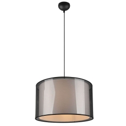 Φωτιστικό Οροφής Burton 311400132 Φ45x150cm 1xE27 40W Black-White Trio Lighting
