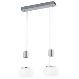 Φωτιστικό Οροφής - Ράγα Madison 342010207 52x18x150cm Dim 2xLed 900Lm 8W Nickel-White Trio Lighting