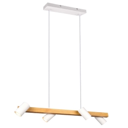 Φωτιστικό Οροφής - Ράγα Marley 312490431 80x20x150cm 4xGU10 35W Natural-White Trio Lighting
