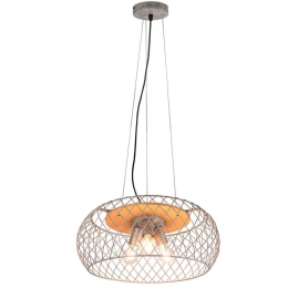 Φωτιστικό Οροφής Tamil 311100367 Φ50x150cm 3xE27 40W Nickel Trio Lighting
