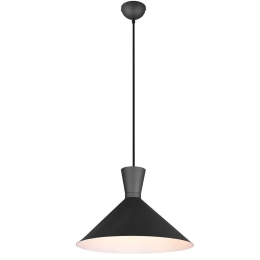 Φωτιστικό Οροφής Enzo R30781932 Φ35x150cm 1xE27 28W Black RL Lighting