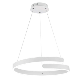 Φωτιστικό Οροφής Parma R37071131 Φ50x150cm Dim Led 4500Lm 37W White RL Lighting