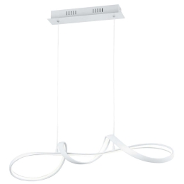 Φωτιστικό Οροφής - Ράγα Perugia R37091131 81x46x150cm Dim Led 4500Lm 37W White RL Lighting
