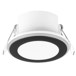 Σποτ Χωνευτό Aura 652310132 Φ8x4cm Led 450Lm 5W 3000K Black Trio Lighting Στρόγγυλο