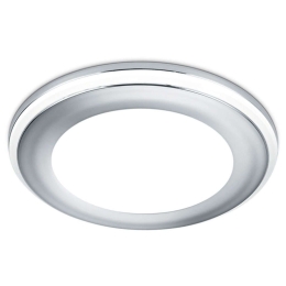 Σποτ Χωνευτό Aura 652310106 Φ8x4cm Led 450Lm 5W 3000K Chrome Trio Lighting Στρόγγυλο
