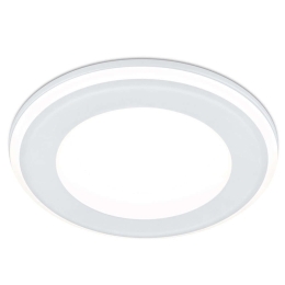 Σποτ Χωνευτό Aura 652410131 Φ14x3cm Led 1040Lm 10W 3000K White Trio Lighting Στρόγγυλο