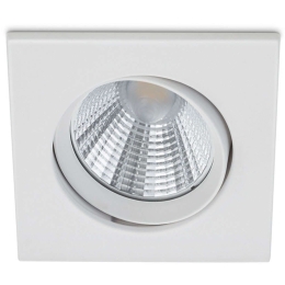 Σποτ Χωνευτό Pamir 650410131 8x8x5cm Dim Led 345Lm 5,5W 3000K White Trio Lighting Τετράγωνο