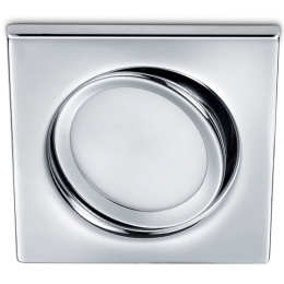 Σποτ Χωνευτό Rila 650210106 8x8x3cm Led 450Lm 5W 3000K Chrome Trio Lighting Τετράγωνο