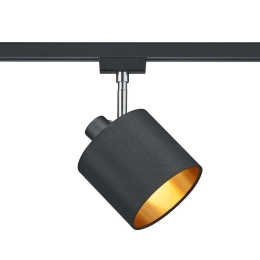 Σποτ Ράγας Duoline 78330179 16x12x22cm 1xE14 25W Black-Gold Trio Lighting