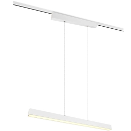 Φωτιστικό Ράγας Κρεμαστό Duoline 73043131 90x5x180cm Dim Led 3400Lm 29W 3000K White Trio Lighting