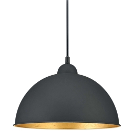 Φωτιστικό Ράγας Κρεμαστό Duoline 73120102 Φ31x180cm 1xE27 25W Black Trio Lighting