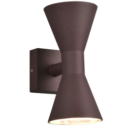 Φωτιστικό Τοίχου - Απλίκα Ardas 212560224 10x20cm 2xGu10 10W Rust Trio Lighting