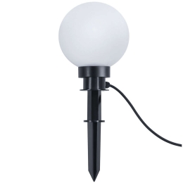 Φωτιστικό Δαπέδου Κήπου Bolo R57042001 Φ20x51cm 1xE27 23W Black-White RL Lighting