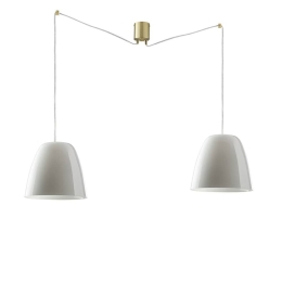 Φωτιστικό Οροφής Κρεμαστό I-Ares-S2-BCO E27 250x35cm White Luce Ambiente Design