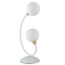 Επιτραπέζιο Φωτιστικό I-Aida-L2 G9 45x18cm White-Gold Luce Ambiente Design