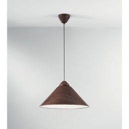 Φωτιστικό Οροφής Κρεμαστό I-Bigbang-S-DW E27 183,5x49x25cm Marrone Luce Ambiente Design