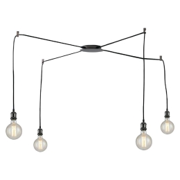Φωτιστικό Οροφής Κρεμαστό I-Groove-S4 E27 250x16cm Copper Luce Ambiente Design