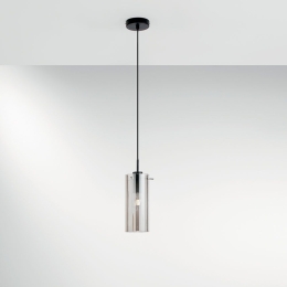 Φωτιστικό Οροφής Κρεμαστό I-Magic-S1-NER E27 150x10x27cm Black Luce Ambiente Design