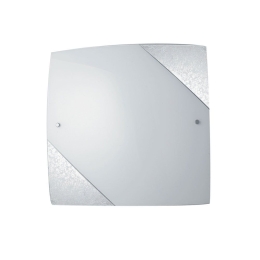 Φωτιστικό Οροφής - Πλαφονιέρα I-Paris/3030 E27 30x30x5cm Silver Luce Ambiente Design