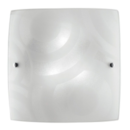 Φωτιστικό Οροφής - Πλαφονιέρα I-Miro/PL50 E27 50x50x8cm White Luce Ambiente Design