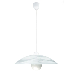 Φωτιστικό Οροφής Κρεμαστό 09-04010 E27 120x11cm White Luce Ambiente Design