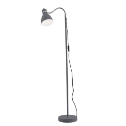 Φωτιστικό Δαπέδου I-People-PT E27 142x34x34 Grey Luce Ambiente Design