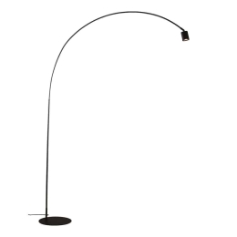 Φωτιστικό Δαπέδου I-Maison-PT-NER GU10 224x35x185cm Black Luce Ambiente Design