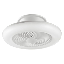 Ανεμιστήρας Οροφής Με Φως LED-Aliseo-INT 4450lm 55x22cm White Intec Διάμετρος 55 cm