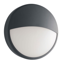 Φωτιστικό Τοίχου LED-EVER-XLP 3750lm 3000K 30x8cm Anthracite Intec