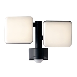 Προβολέας LED-SAT-20 Με Αισθητήρα Κίνησης 2400lm 4000K 23x33x13,35cm Anthracite Intec