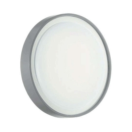 Φωτιστικό Οροφής - Πλαφονιέρα Aidi PL.AIDI/GRIGIO Φ26x4,5cm 15W Led 4000K Grey Ondaluce ABS