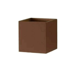 Φωτιστικό Τοίχου - Απλίκα Cube AP.CUBE/CORTEN 10x10cm 3000K 1000Lm Copper Ondaluce