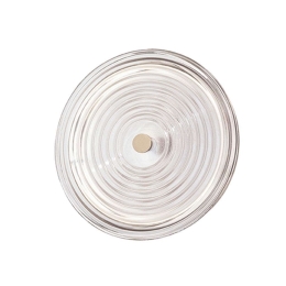 Φωτιστικό Τοίχου - Απλίκα Jokey AP.JOKEY/TRASP Φ28x5cm 3000K 10W Led Clear Ondaluce