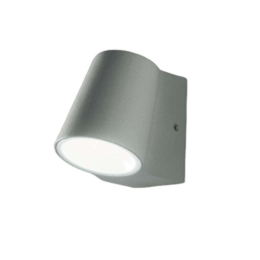 Φωτιστικό Τοίχου - Απλίκα Owen AP.OWEN/SILVER 8x12x11,5cm 6W Led 4000K Silver Ondaluce