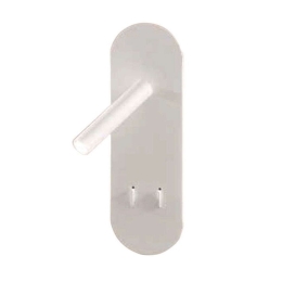 Φωτιστικό Τοίχου - Απλίκα Plate AP.PLATE/BIANCO 10x14/3x32cm 5W/3W Led 3000K White Ondaluce
