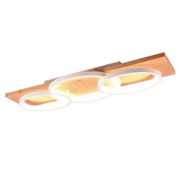 Φωτιστικό Οροφής - Πλαφονιέρα Barca 641110331 97x33x10cm 1xSMD-LED 40W Dimmable 3000K White-Natural Trio Lighting