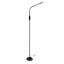 Φωτιστικό Δαπέδου Toro R47641102 21x145cm 1xSMD 5W 700lm Black RL Lighting