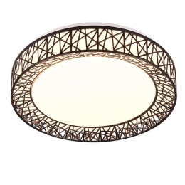 Φωτιστικό Οροφής - Πλαφονιέρα Cluster R67321102 48x9cm SMD-LED 40W 4300lm Black RL Lighting