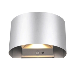 Φωτιστικό Τοίχου Talent R27769187 10x16x11,5cm 2xSMD-LED 0,5W IP44 3000K Titanium RL Lighting
